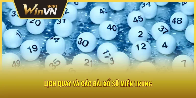 Lịch quay và các đài xổ số tại nền tảng chuyên nghiệp